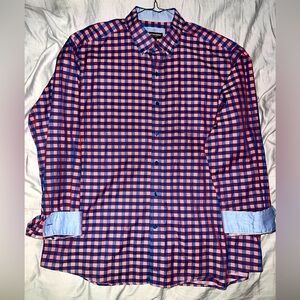 Men’s XXL Johnston & Murphy flip cuff, long sleeve, button down.